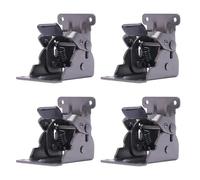 EJvkrbtx Bisagra de bloqueo plegable, soporte plegable autoblocante de 4 piezas for banco de trabajo, gris