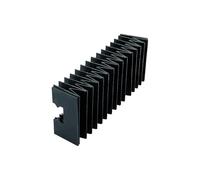 EJvkrbtx Cubierta antipolvo de fuelle de máquina CNC for rieles guía HGR15/20/25/30, longitud 100-3300mm(HGR15,700mm)
