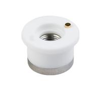 EJvkrbtx Tamaños múltiples de cerámica de la pieza de la cortadora de la fibra de la estabilidad termal del anillo del tenedor de la boca(19.5mmx12.5mm)