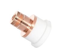 EJvkrbtx Tamaños múltiples de cerámica de la pieza de la cortadora de la fibra de la estabilidad termal del anillo del tenedor de la boca(41mmx48.5mm)