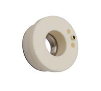 EJvkrbtx Tamaños múltiples de cerámica de la pieza de la cortadora de la fibra de la estabilidad termal del anillo del tenedor de la boca(28mmx11.7mm)
