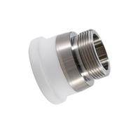 EJvkrbtx Tamaños múltiples de cerámica de la pieza de la cortadora de la fibra de la estabilidad termal del anillo del tenedor de la boca(28mmx25mm)