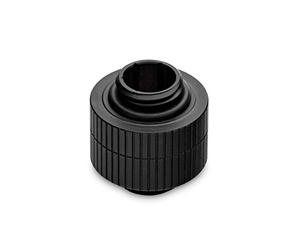 EK -Quantum Par giratorio MM 14 mm Macho a Macho Extender de montaje masculino - Negro