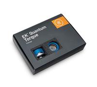 EK-Quantum Torque HDC-16 16mm OD Rigid Tubing Fitting 6-Pack - Blue Special Edition