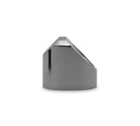 EK-Quantum Torque Static Female to Female 45° Adapter Fitting - Black Nickel