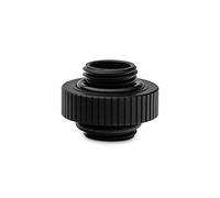 EK-Quantum Torque Static MM 7 7 mm Male to Male Extender Fitting - Negro