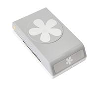 EK Tools 54-30106 Troquel Largo Flor Retro, Plástico y Metal, Gris, 3.51x7.85x15.49 cm