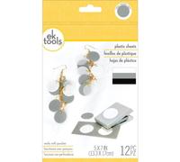 EK Tools Láminas, Plástico, Multicolor, 3.00x13.00x21.82 cm, 12 Unidades