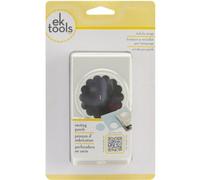 EK Tools Troquel Círculo Festoneado, Plástico y Metal, Gris, 3.58x12.01x19.46 cm