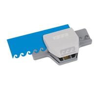 EK Tools Troqueles Grandes para Borde Olas, Plástico y Metal, Gris, 13.5x7x3 cm