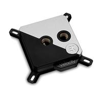EK Water Blocks Compatible con EK-Velocity Strike RGB, Color Negro Mate y Plateado