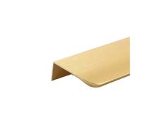 EKalgretrA 10 Tiradores Ocultos Sencillos for Puertas de Cocina y armarios. Tiradores Cocina(Brushed Gold,500mm)