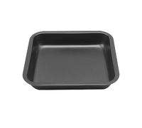 EKalgretrA Bandejas para Horno Bandejas for Hornear rectangulares/cuadradas for moldes for Pasteles de Horno Mini moldes for Hornear de Acero al Carbono de 9,5x7 8x8 Pulgadas(1pcs Square Pan)