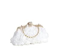 EKalgretrA Bolso De Mano Flores Bolso for vestido de dama honor boda y banquete, bolso for joyería diamantes, Cheongsam mano con cruz diagonal un hombro
