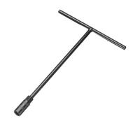 EKalgretrA Llave De BujíA En T 1/2pcs T-Handle Metric Socket Wrench 8/9/10/12mm 6-Point Hex Hexagon T-Shape Spanner For Motorcycle Bicycle Car Repair(Black9mm,1pcs)