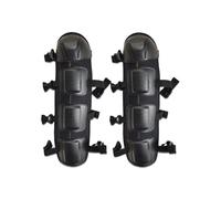 EKalgretrA Rodilleras Para CortacéSped Protector de piernas negro (2 unidades) con almohadilla rígida EVA for trabajos jardinería y siega. espinillas