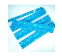 EKalgretrA Soporte Mahjong con Empujador Pearl Mahjong Racks 17,5 Pulgadas 20 festoneados y empujadores(Blue)