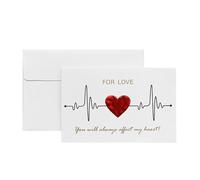 EKalgretrA Tarjeta Boda Handmade Cards Valentines Day Gift Love Postcard Wedding Invitation Greeting Anniversary(Type1)
