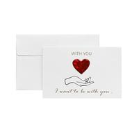 EKalgretrA Tarjeta Boda Handmade Cards Valentines Day Gift Love Postcard Wedding Invitation Greeting Anniversary(Type2)