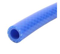 EKalgretrA Tubo Gasolina Moto Tubo Flexible de Silicona de Grado alimenticio de 1 Metro, de 6 a 32 mm, Resistente al Calor y de Alta presión(Blue,ID 8 x OD 14mm)