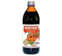 EkaMedica - Zumo de espino de mar 100% natural, 500 ml
