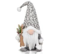EKARSEN Precioso Gnomos Escandinavo de Decoración Navideña - Enano Tomte Original Hecho a Mano - Regalo para Navidad y Año Nuevo