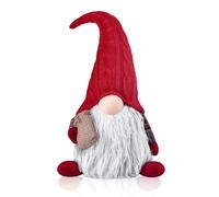 EKARSEN Precioso Gnomos Escandinavo de Decoración Navideña - Enano Tomte Original Hecho a Mano - Regalo para Navidad y Año Nuevo