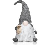 EKARSEN Precioso Gnomos Escandinavo de Decoración Navideña - Enano Tomte Original Hecho a Mano - Regalo para Navidad y Año Nuevo