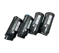 EKDMQWRT Compatible con Cartuchos de tóner Ricoh IM C530/IMC530fb (4 Unidades) - Compatible con impresoras Serie IM C530(418236 37 38 39)