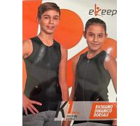 ekeep k1 young llamamiento dinámico dorsal negro (talla 02 75-82 cm)