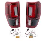 EKEGUY Montaje de luces traseras 1 Par De Luces Traseras para Ford para Ranger 2019 2020 2021 2022 Luz De Freno Marcha Atrás KB3Z-13404-F KB3Z-13405-F Piloto posterior