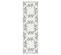 Ekelund Linneväveri Camino de mesa Blomkrans 35x120 cm Multi
