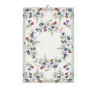 Ekelund Linneväveri Paño de cocina Blomkrans 35x50 cm Multi