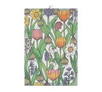 Ekelund Linneväveri Paño de cocina Blomsterlök 35x50 cm