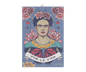 Ekelund Linneväveri Paño de cocina Frida Kahlo 35x50 cm Vida