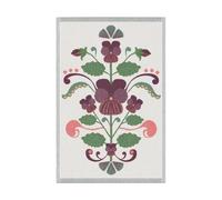 Ekelund Linneväveri Paño de cocina Lindas viol 40x60 cm Lila-gris