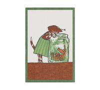 Ekelund Linneväveri Paño de cocina Pettson & Findus multi 40x60 cm Curioso