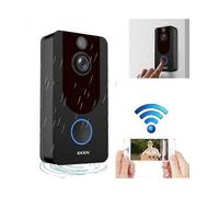 EKEN V7 Standard Edition 1080P Full HD Weather Resistant WiFi Security Home Monitor Intercom Smart Phone Video Doorbell without Dingdong Machine
