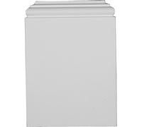 Ekena Millwork PB07X10X01TR Bloque de zócalo Tradicional