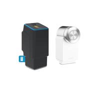 EKEY UNO 200322 Set de reequipamiento con batería Recargable para Todas Las Puertas usuales, Negro