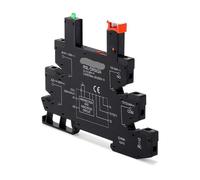 EKFBQBGW 1 Base de relé Delgada Negra RSL-DRG DRS DRM DRP024 de relés de Estado sólido