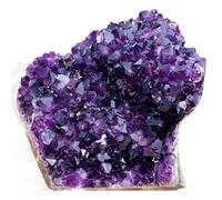 EKFBQBGW 1pc 2.2-2.3kg Amethyst Geode Purple Crystal Quartz Cluster Dream Thunder Egg