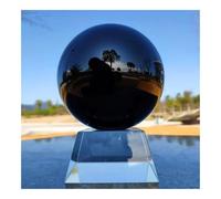 EKFBQBGW 1pc 4cm Black Obsidian Sphere Crystal Magic Ball Rock Stone No Base