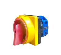 EKFBQBGW 25A OFF-ON Four Terminals One Poles Disconnect Isolator Switches LW26GS 48x48mm 64x64mm Padlock Rotary Cam Switch(48X48mm Small) EKFBQBGW