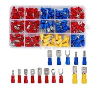 EKFBQBGW 280PCS Insulated Wire Connectors, Male and Female Spade Terminal Connectors, Quick Disconnect - Crimp Terminals Connectors Kit