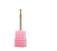 EKFBQBGW 3mm Inverted Cone Cuticle Clean Nail Drill Bit Russian Diamond Nail Bits 1Pcs(F) EKFBQBGW