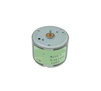 EKFBQBGW Arrancador M25E-1 R-14 de 25 mm, CC 3 V, 5 V, 6 V, 9 V, 12900 RPM, husillo Redondo, Cepillo de Metal, Juguete for Bricolaje
