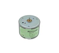 EKFBQBGW Arrancador M25E-1 R-14 de 25 mm, CC 3 V, 5 V, 6 V, 9 V, 12900 RPM, husillo Redondo, Cepillo de Metal, Bricolaje