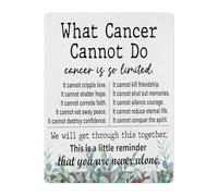 EKFBQBGW Inspirational Metal Wall-Art Tin Sign About Perseverance and Hope Rustic Quote Plaque for Home Living Room Decor 8 X 12 inch