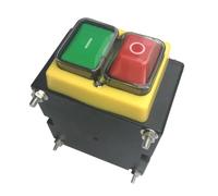 EKFBQBGW Interruptor electromagnético Industrial KOA8 de 230 V y 16(8) A, pulsador de Encendido y Apagado con protección contra Cortes de energía y subtensión